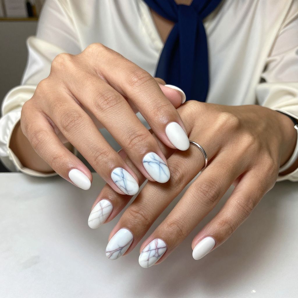 Matte Marble Elegance
