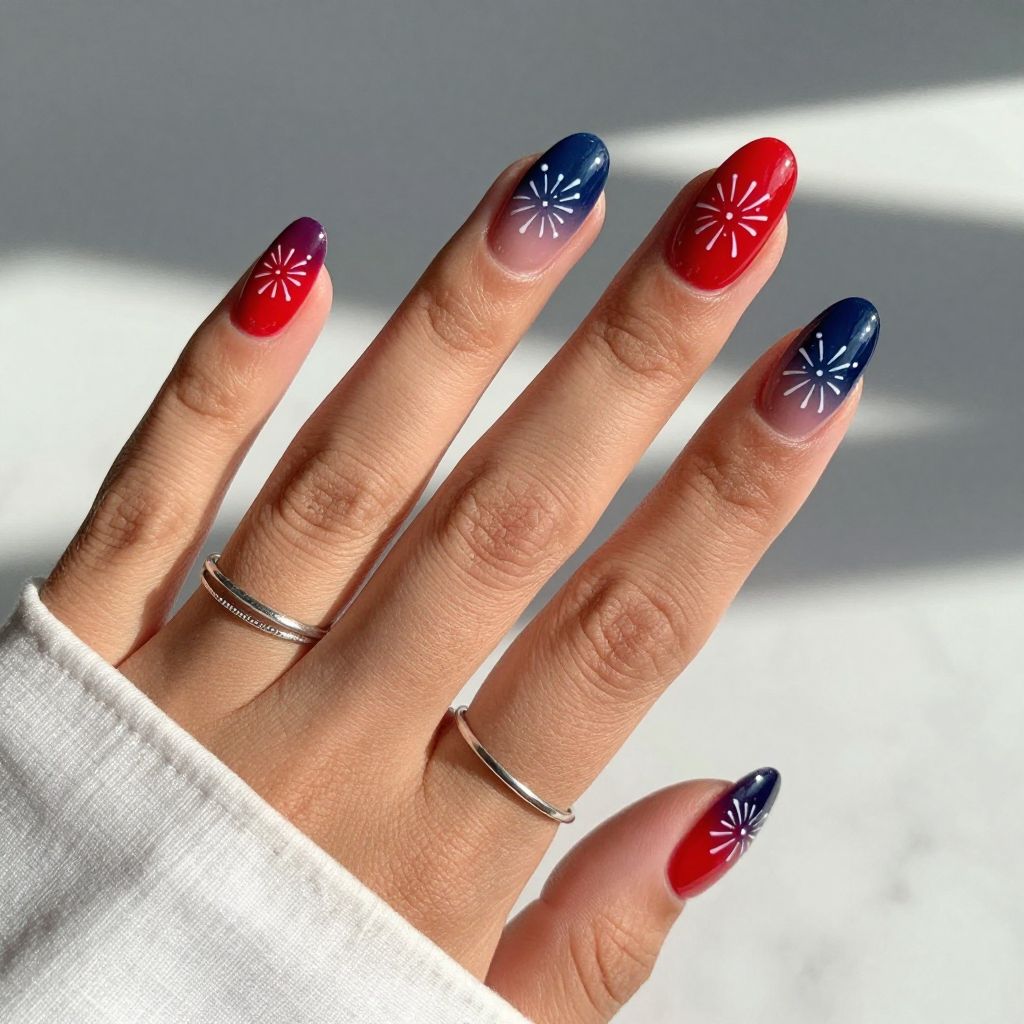 Ombre Fireworks