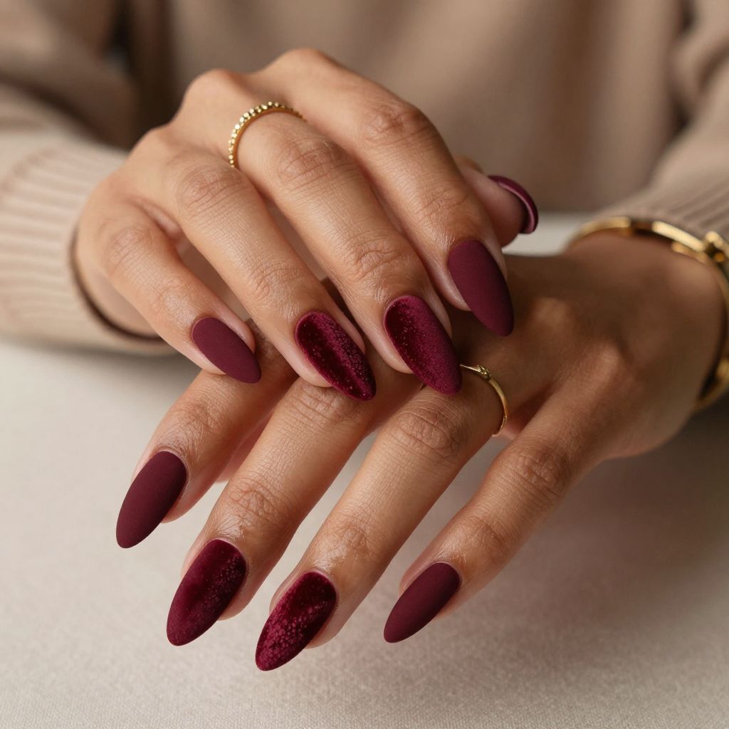 Bold Burgundy Velvet