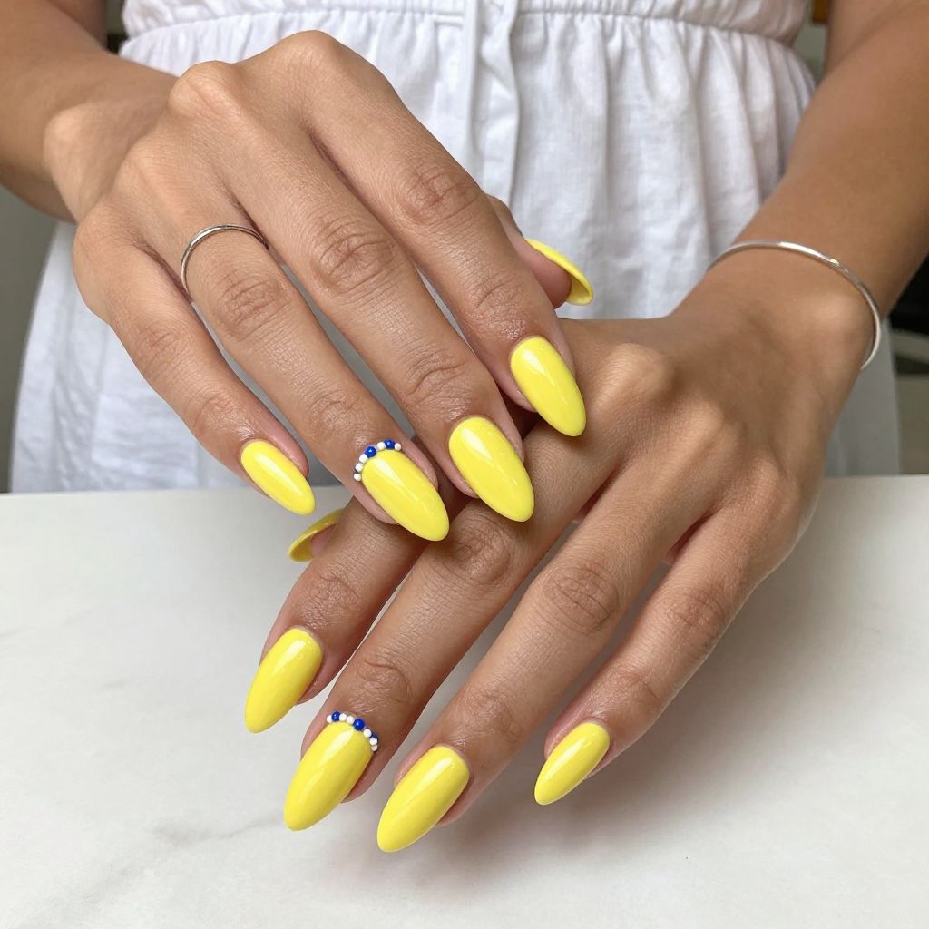 Bright Yellow Bikini Bracelets