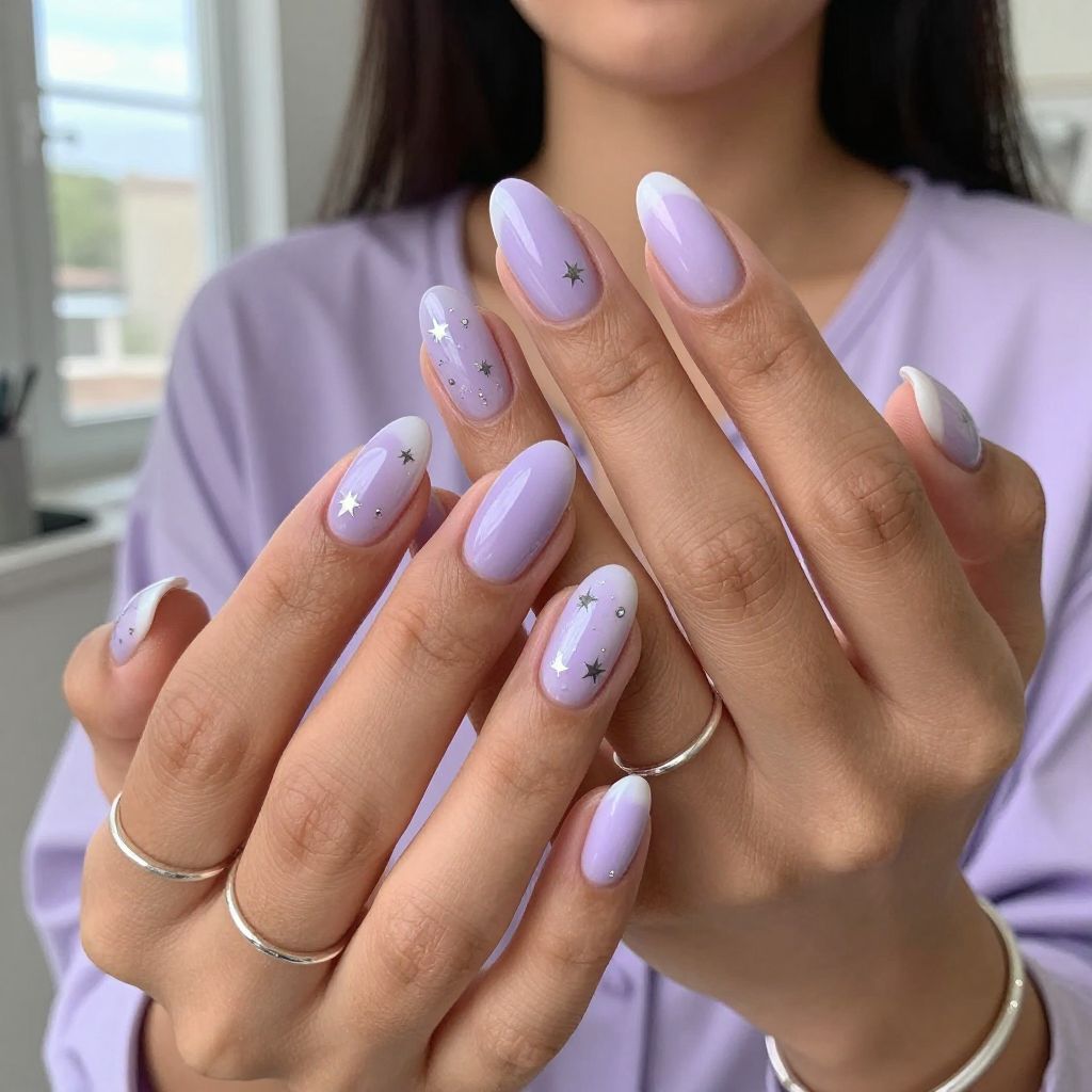 Soft Lavender Dreams Press On Nails