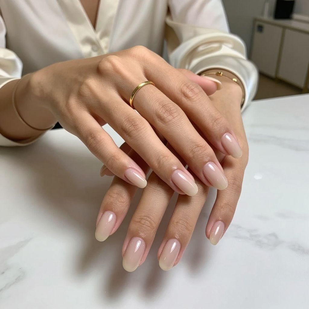 Subtle Nude with a Glossy Armor