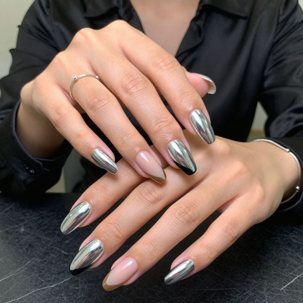 High Shine Chrome Silver