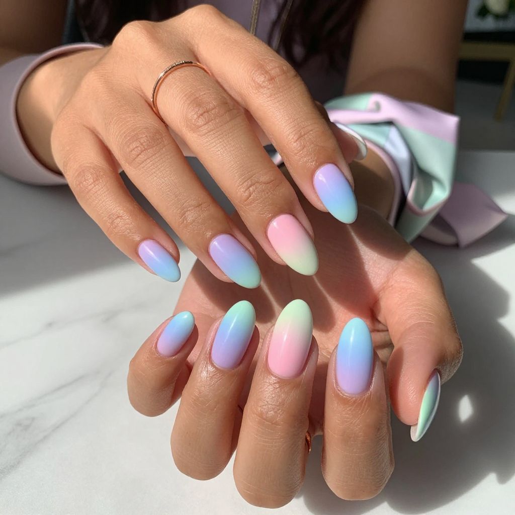 Pastel Rainbow Ombre