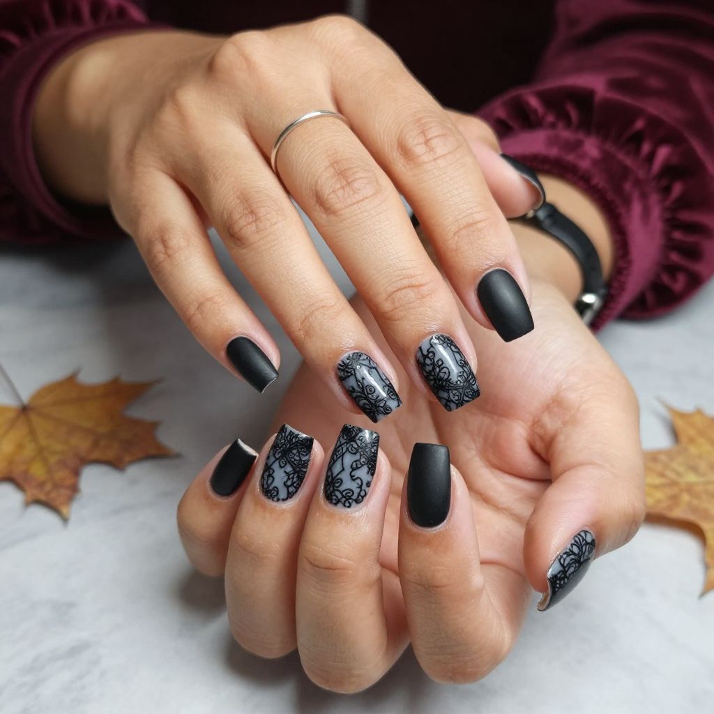 Gothic Lace Overlay