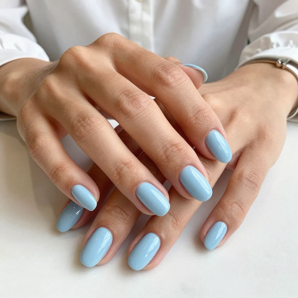 Soft Sky Blue Gloss
