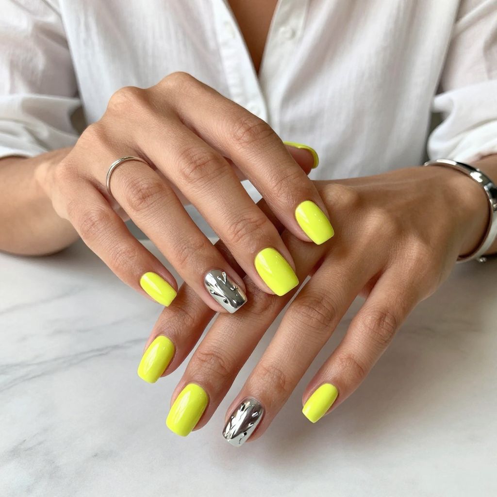 Electric Lemon Gel Splash
