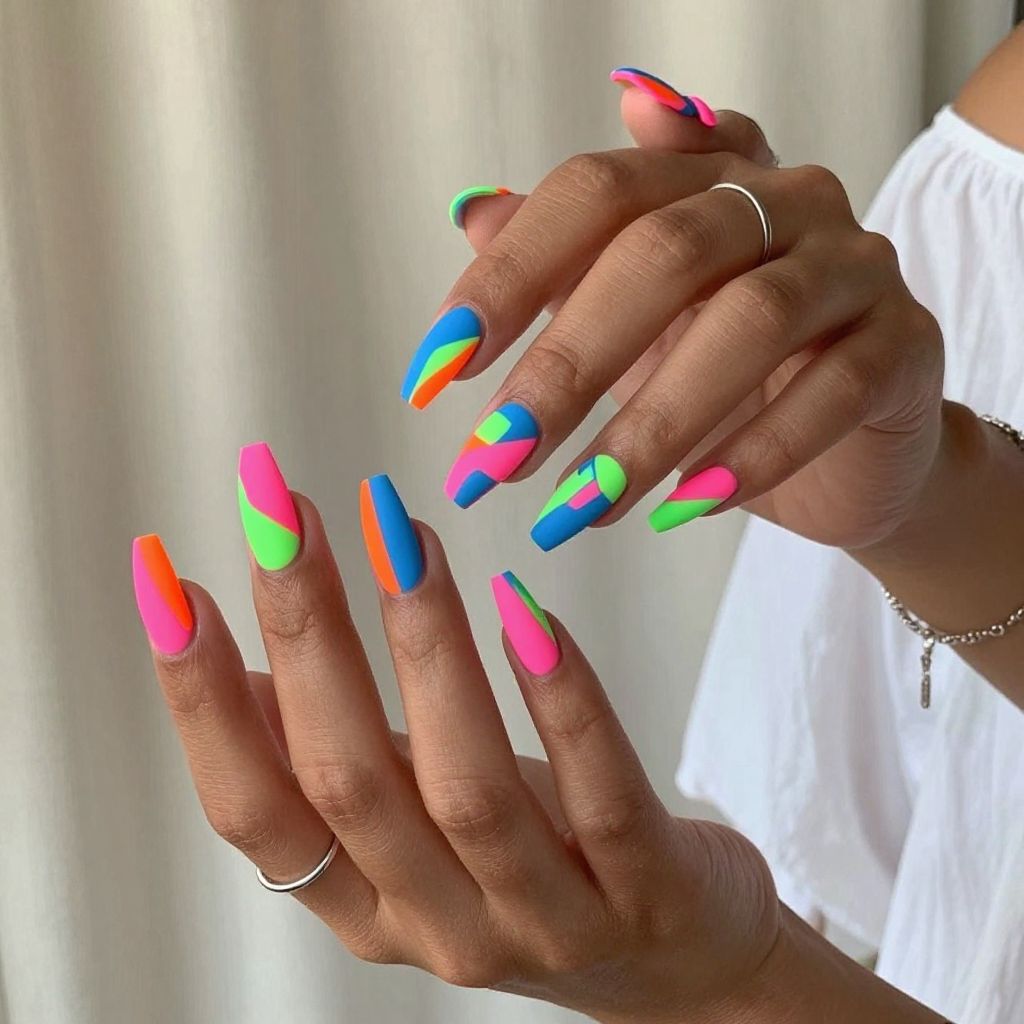 Neon Geo Vibes