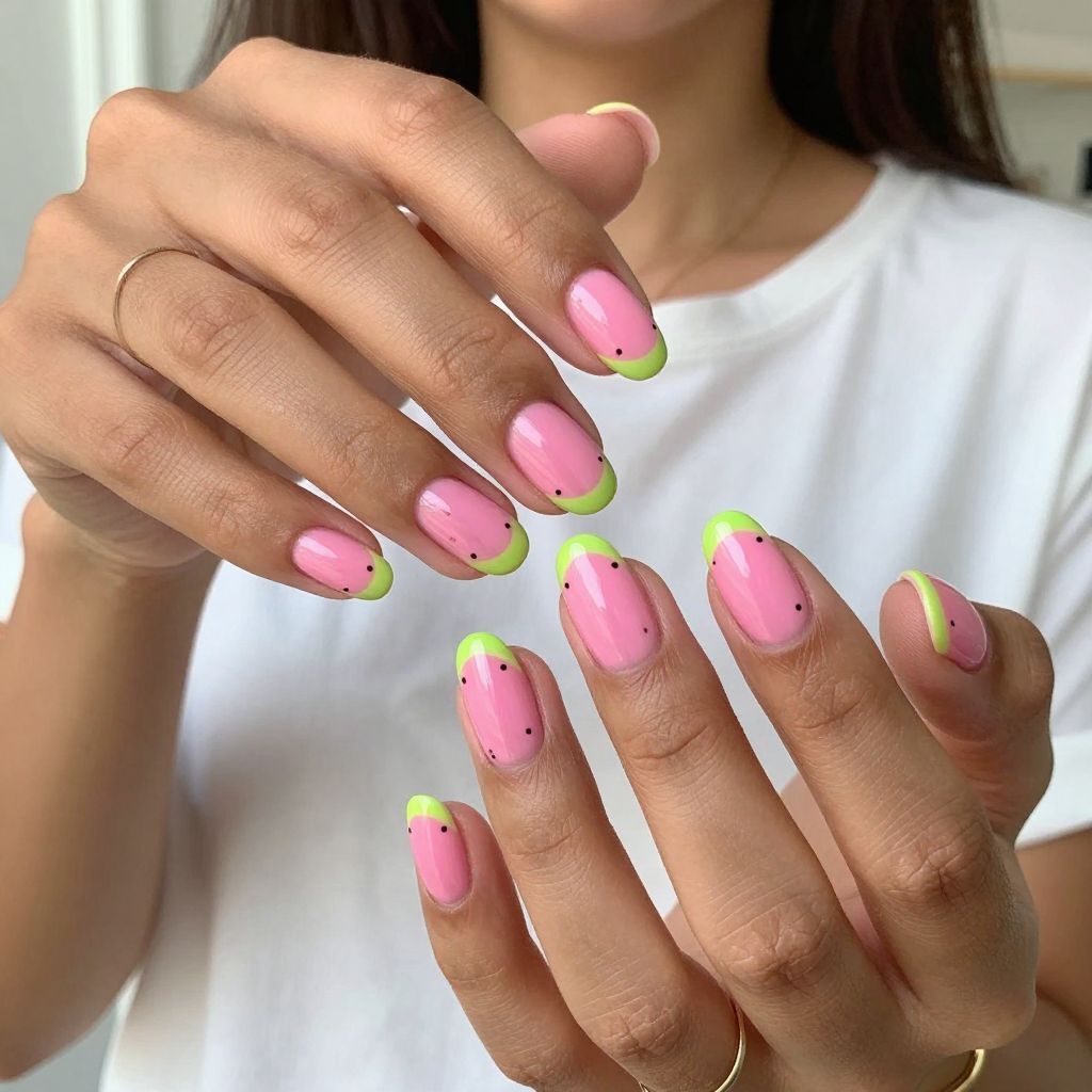 Watermelon Splash Mani