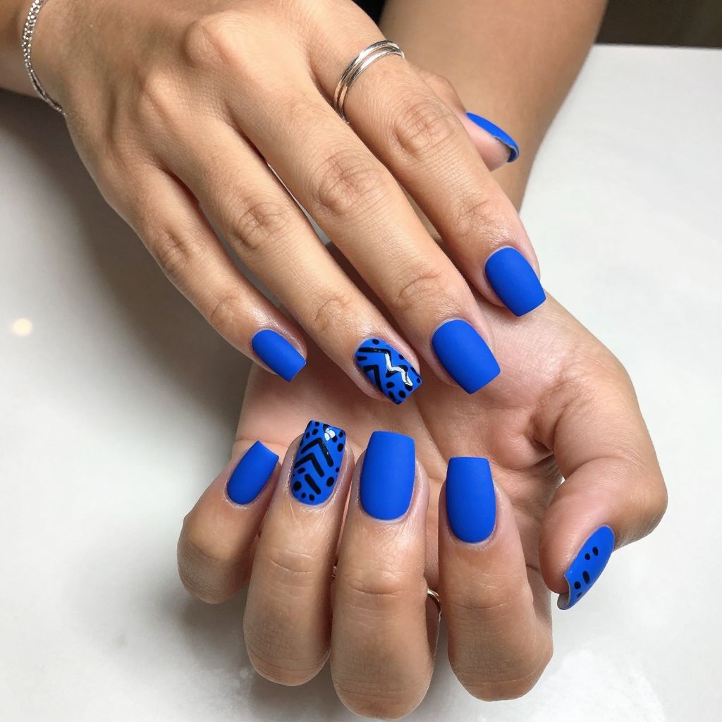 Electric Blue Safari