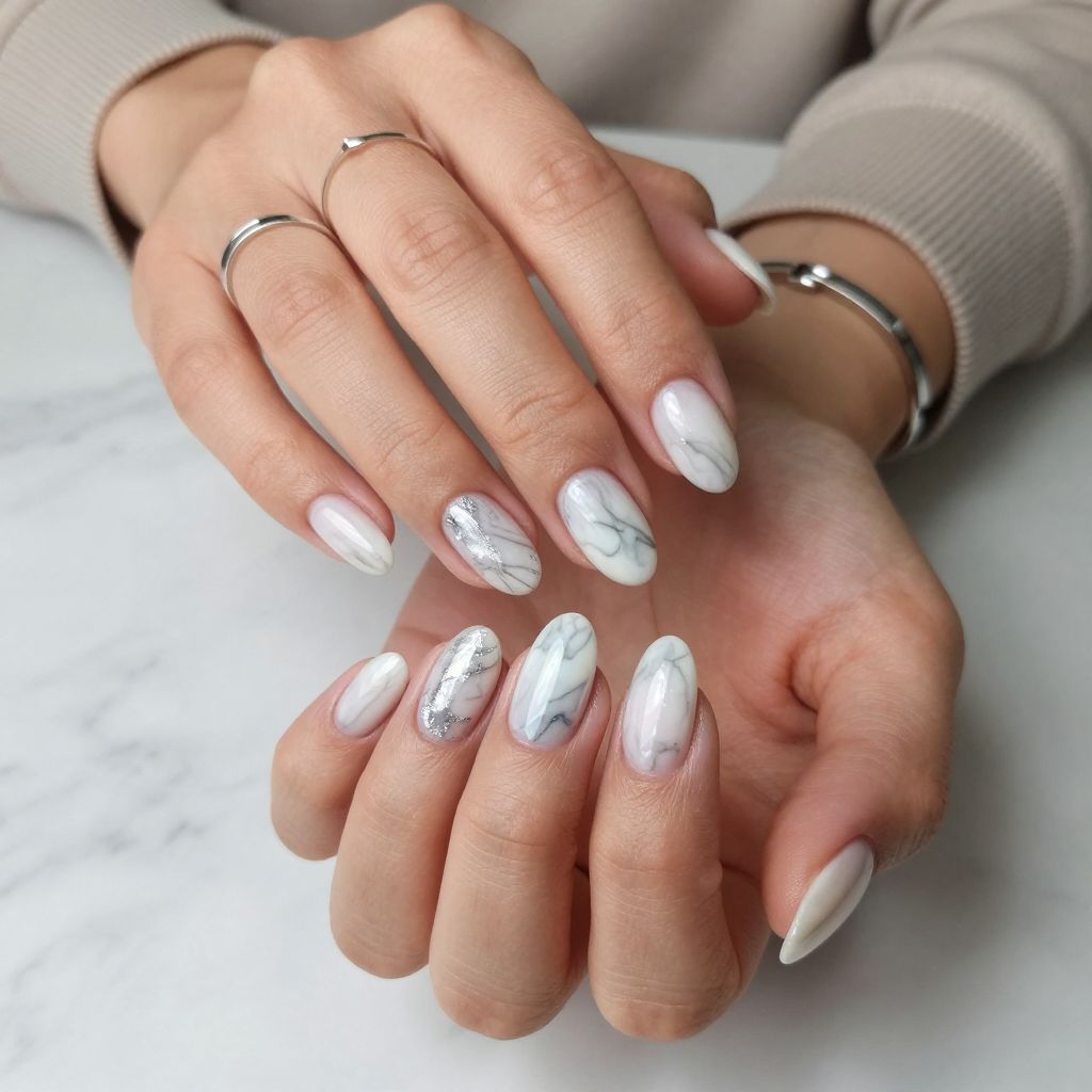 Soft Marble Elegance