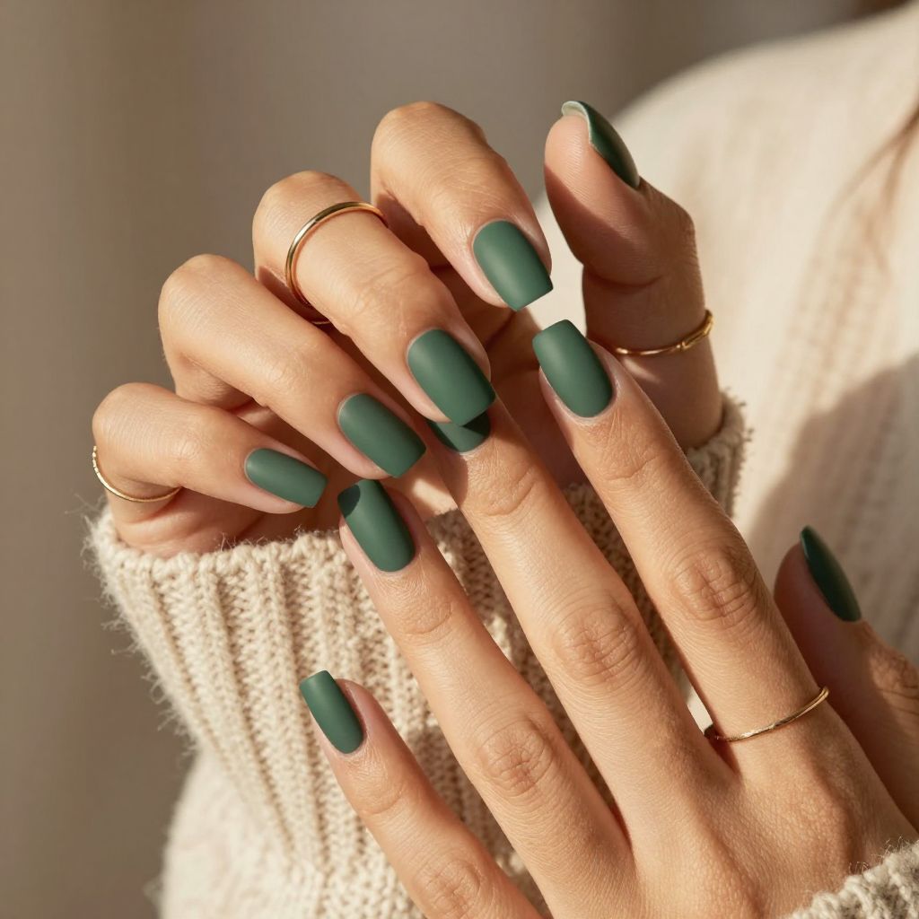 Earthy Green Matte