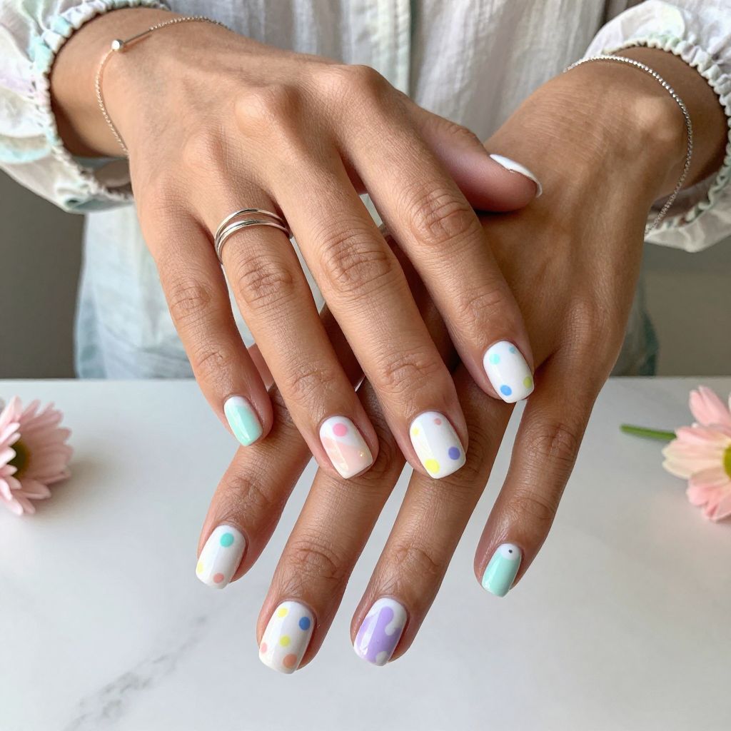 Pastel Pop with Dots