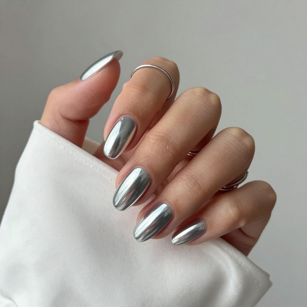 Chrome Silver Minimalism