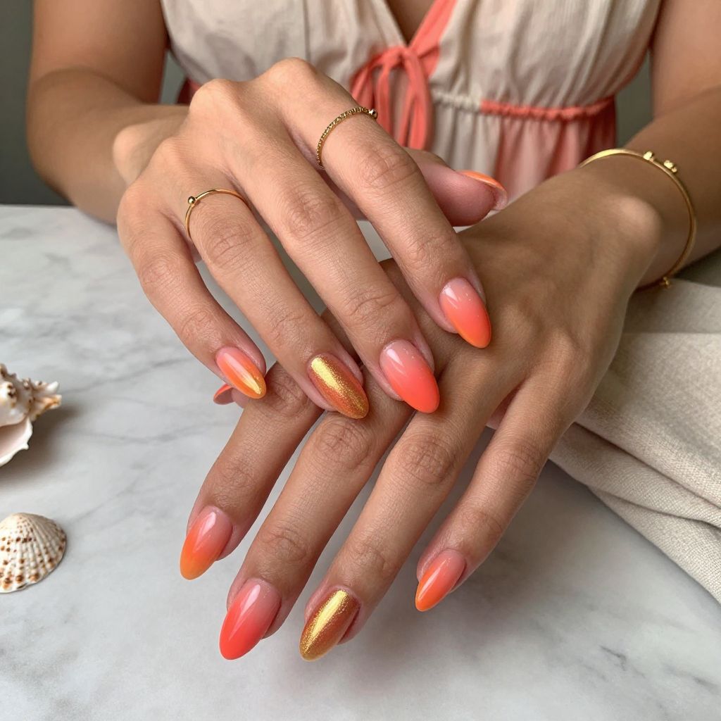 Sunset Ombre Glow