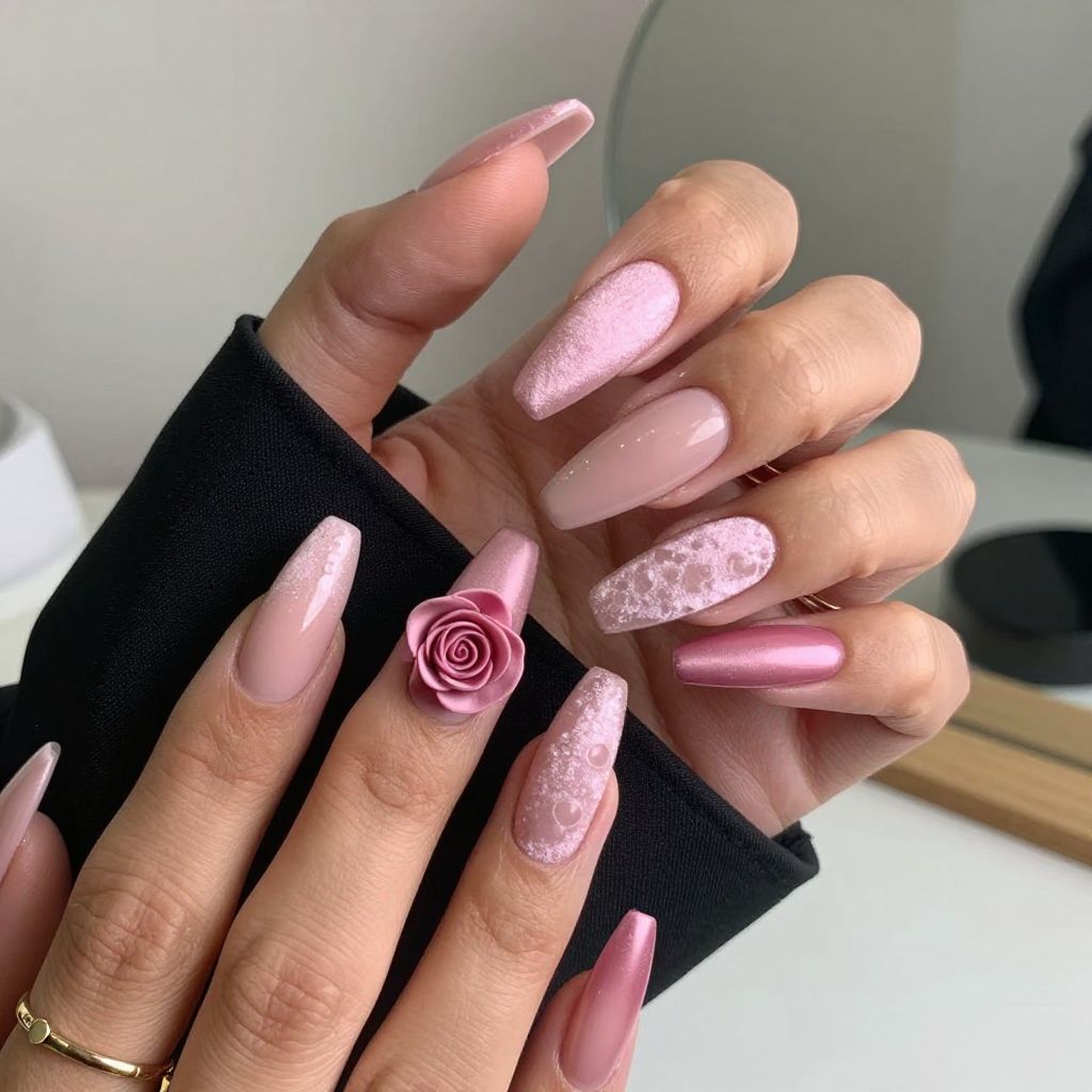 Pink Velvet Sheen