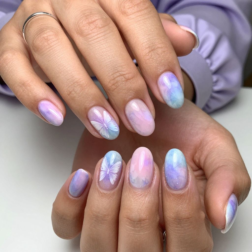 Watercolor Butterfly Blends