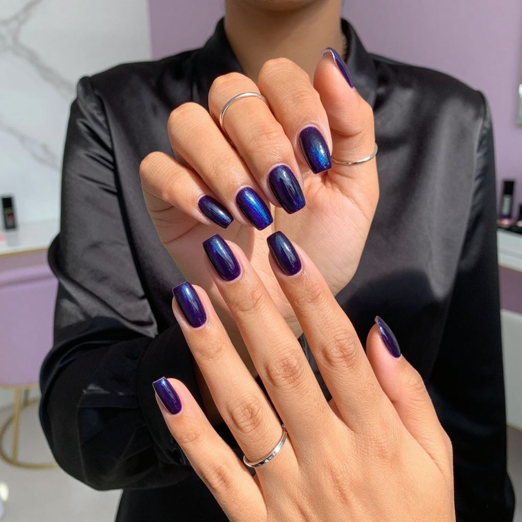 Midnight Purple Illusion