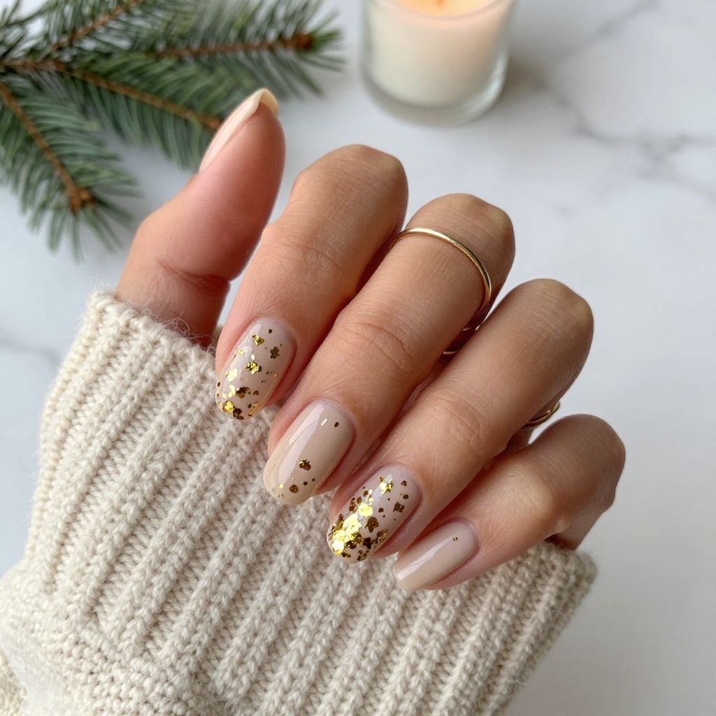 Gold Foil Confetti Joy
