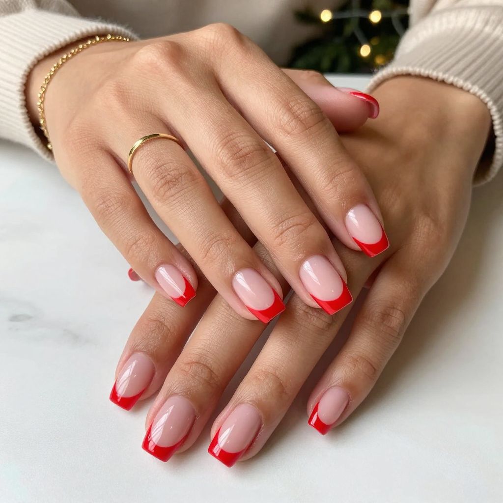 Classic Red French Elegance