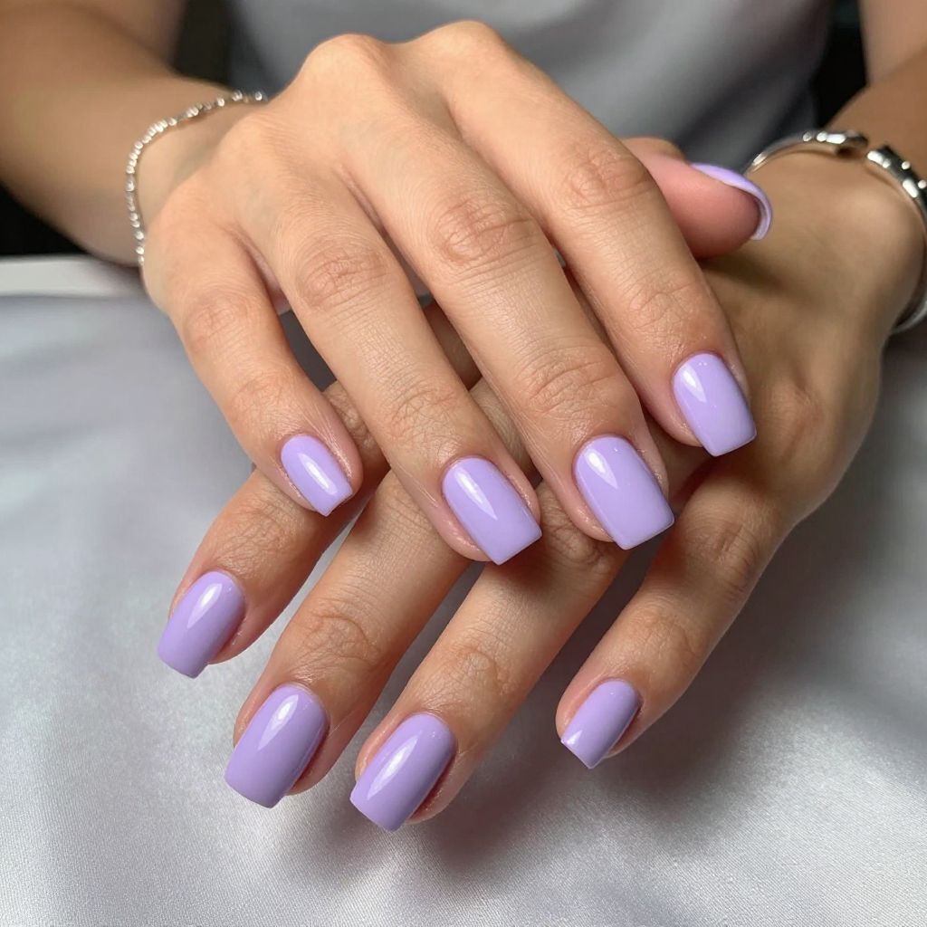 Soft Lavender with Glossy Finish