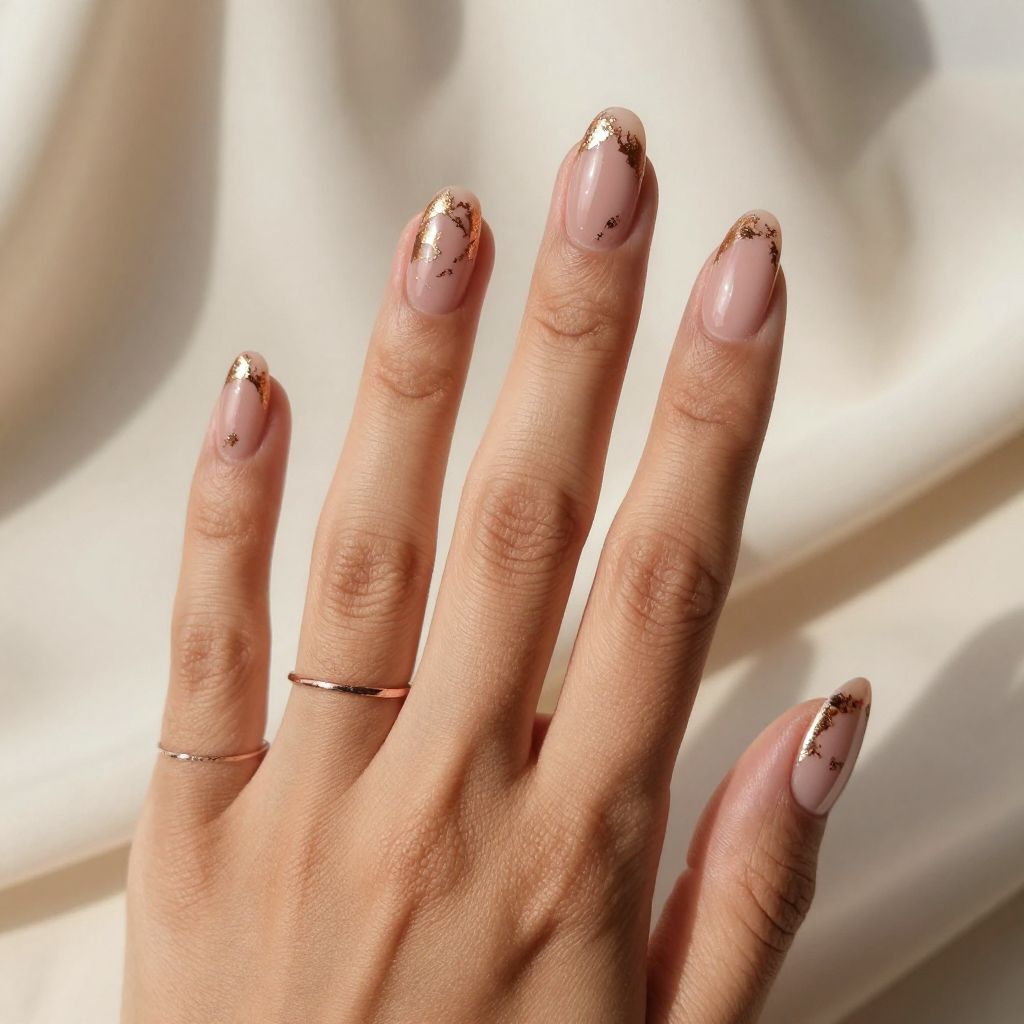 Blush and Bronze Glam