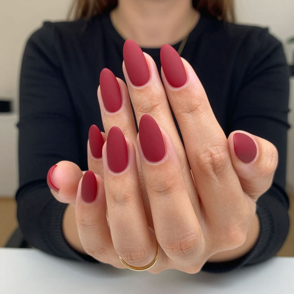 Classic Red Matte Glamour
