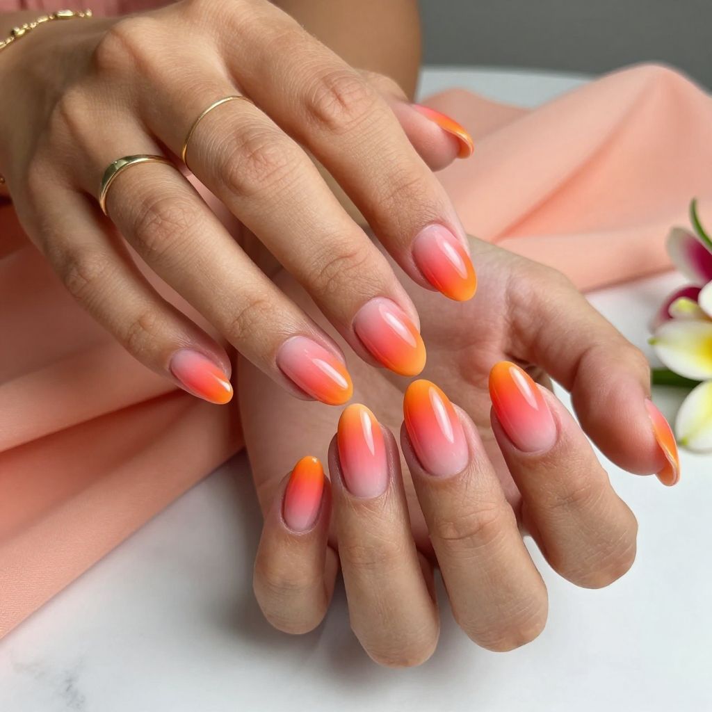 Tropical Sunset Ombre