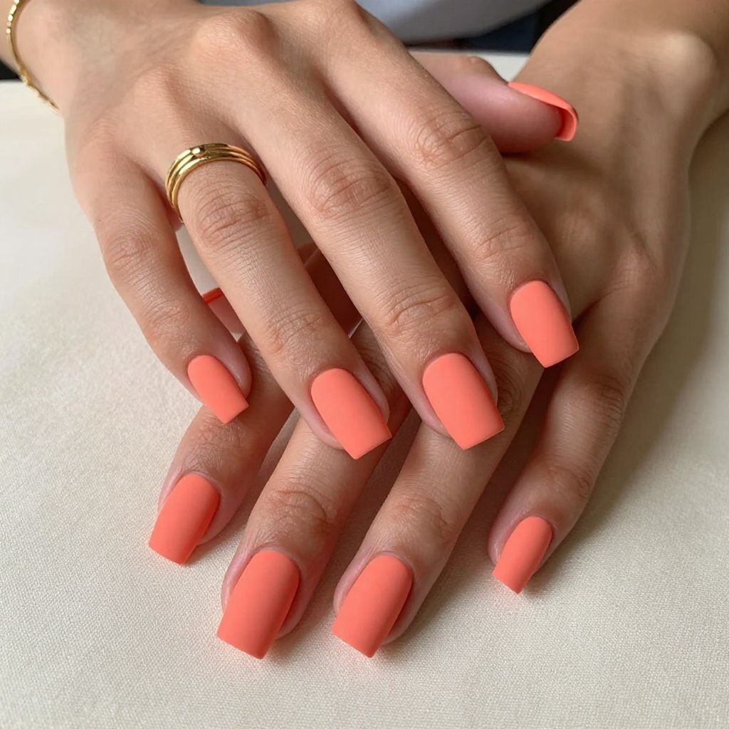 Coral Square with Matte Finish