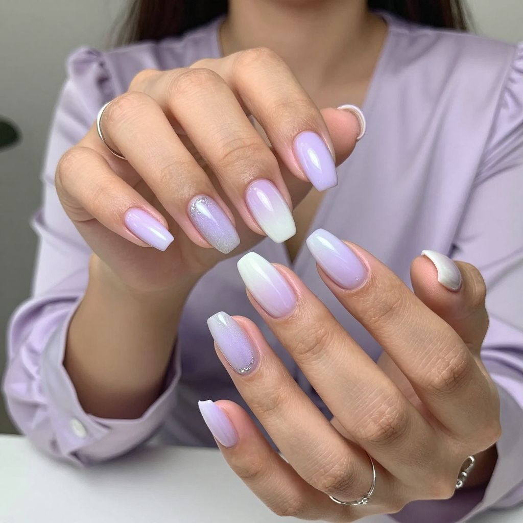 Lavender Glazed Ombre