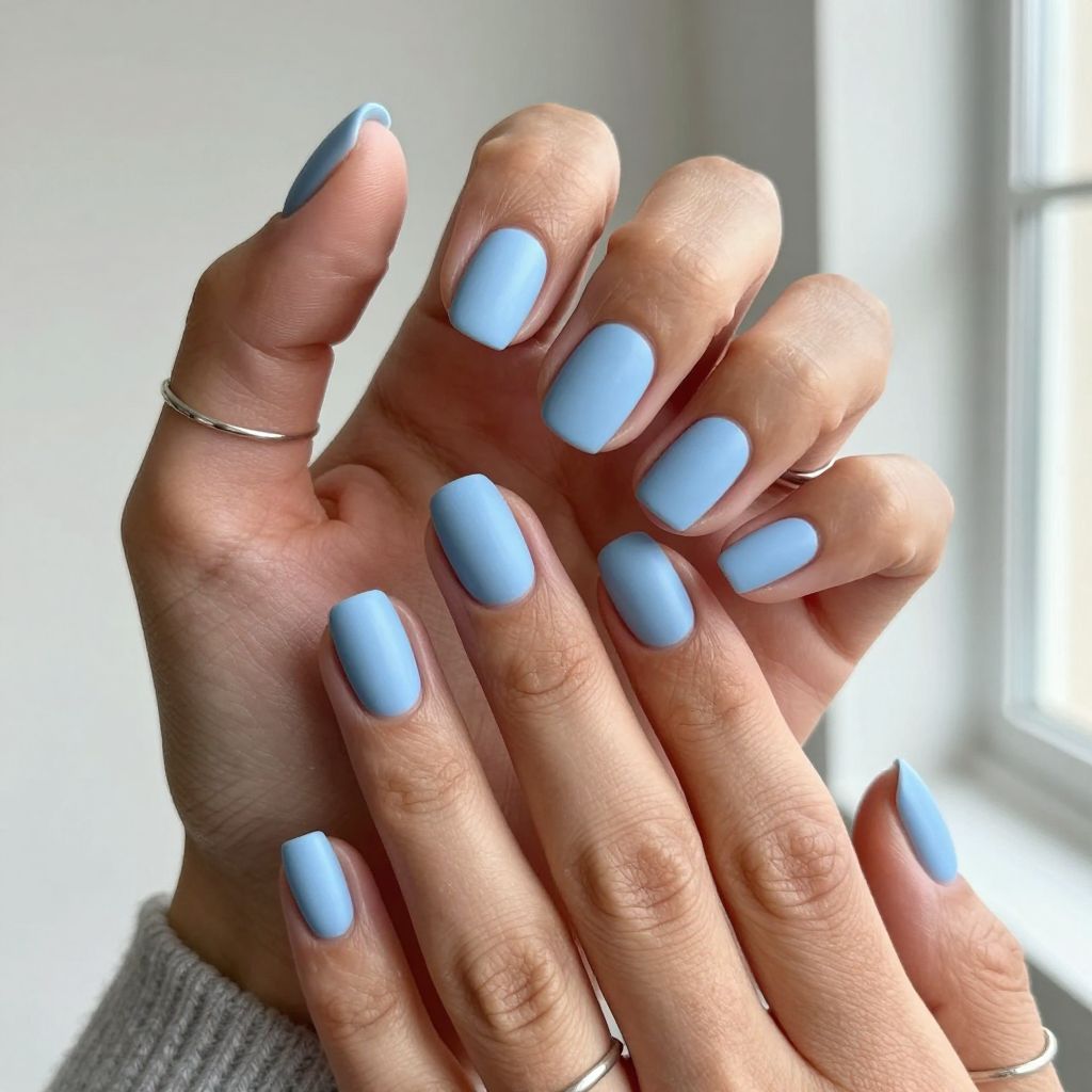 Baby Blue Matte Dream