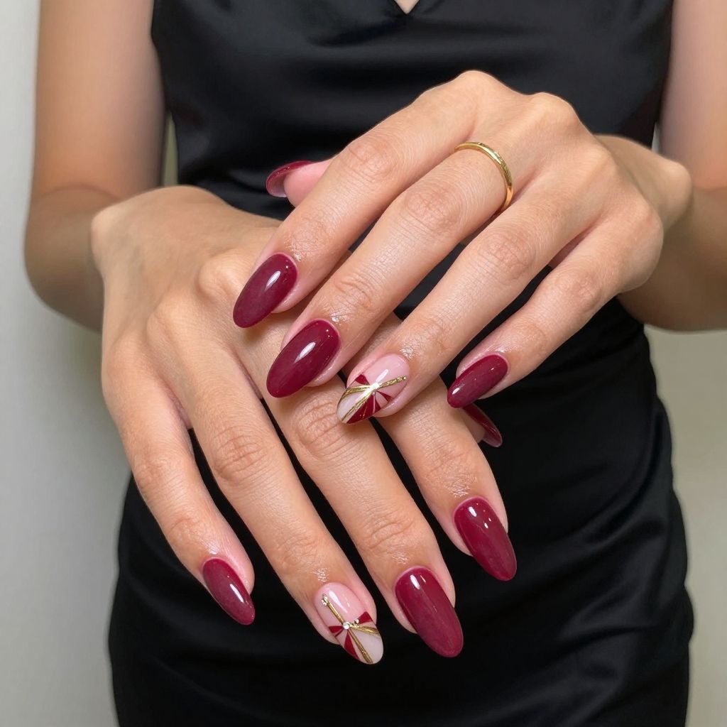 Red Velvet Duck Nails