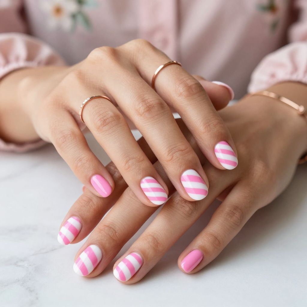 Candy Stripes with Gloss