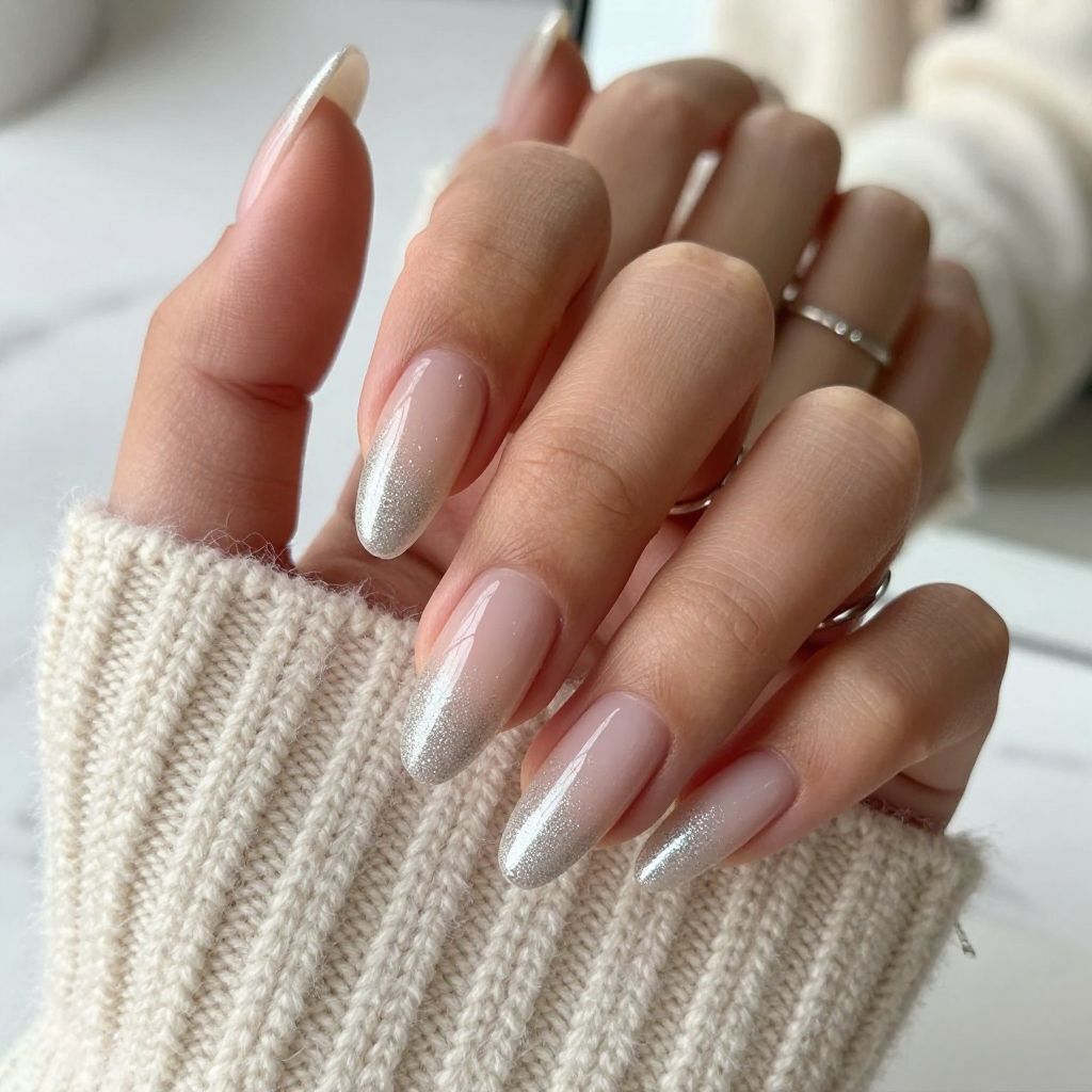 Glitter French Fade