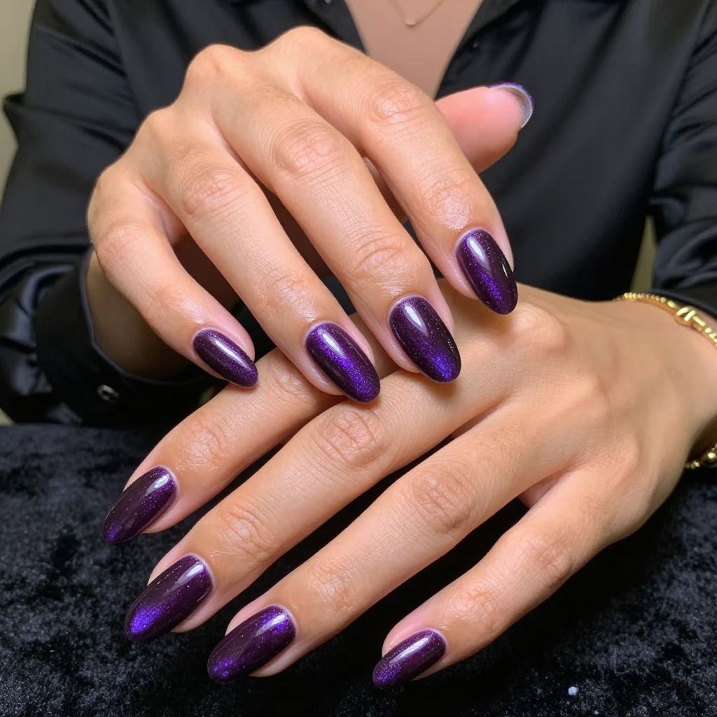 Velvet Plum Cat Eye