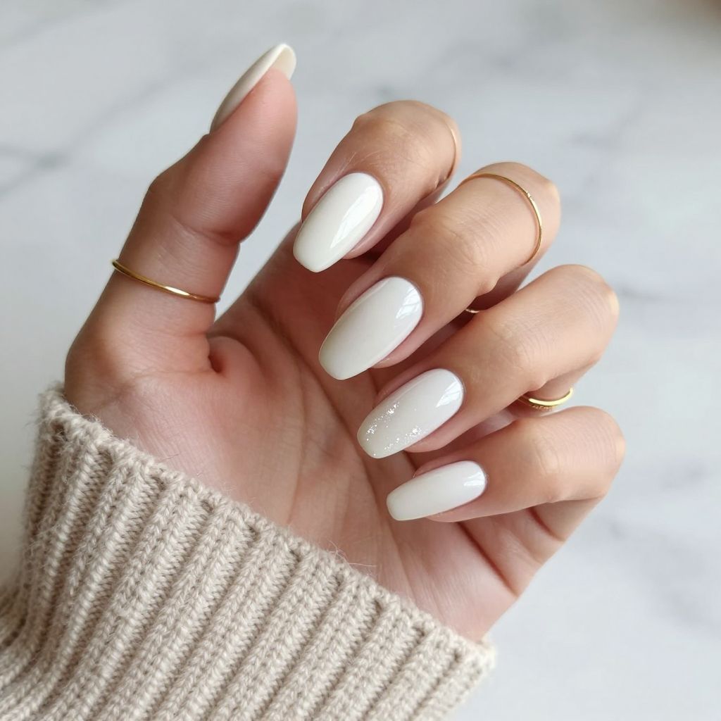 Milky White Almonds