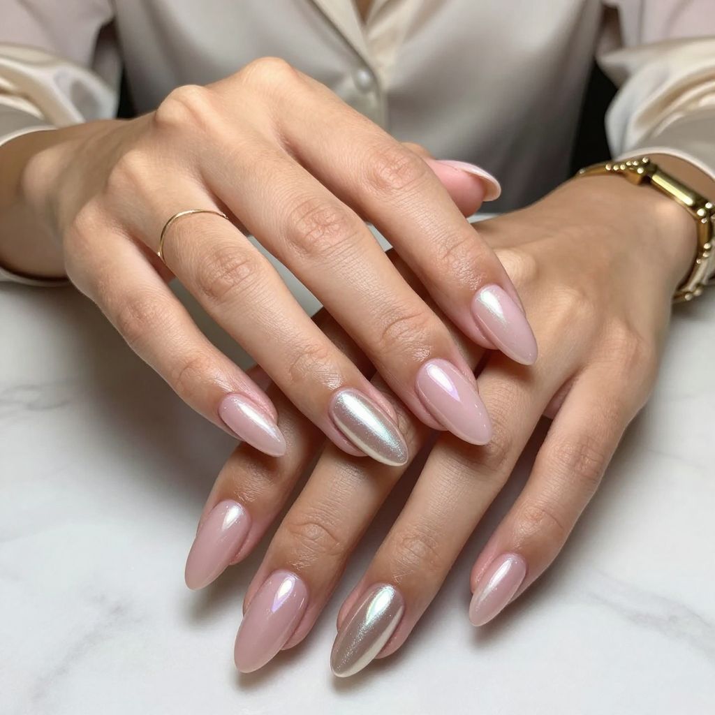 Blush Chrome Glow