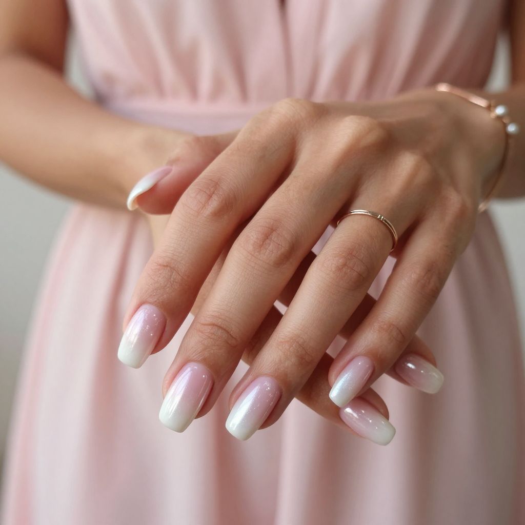 Soft Gradient Pink Pearls