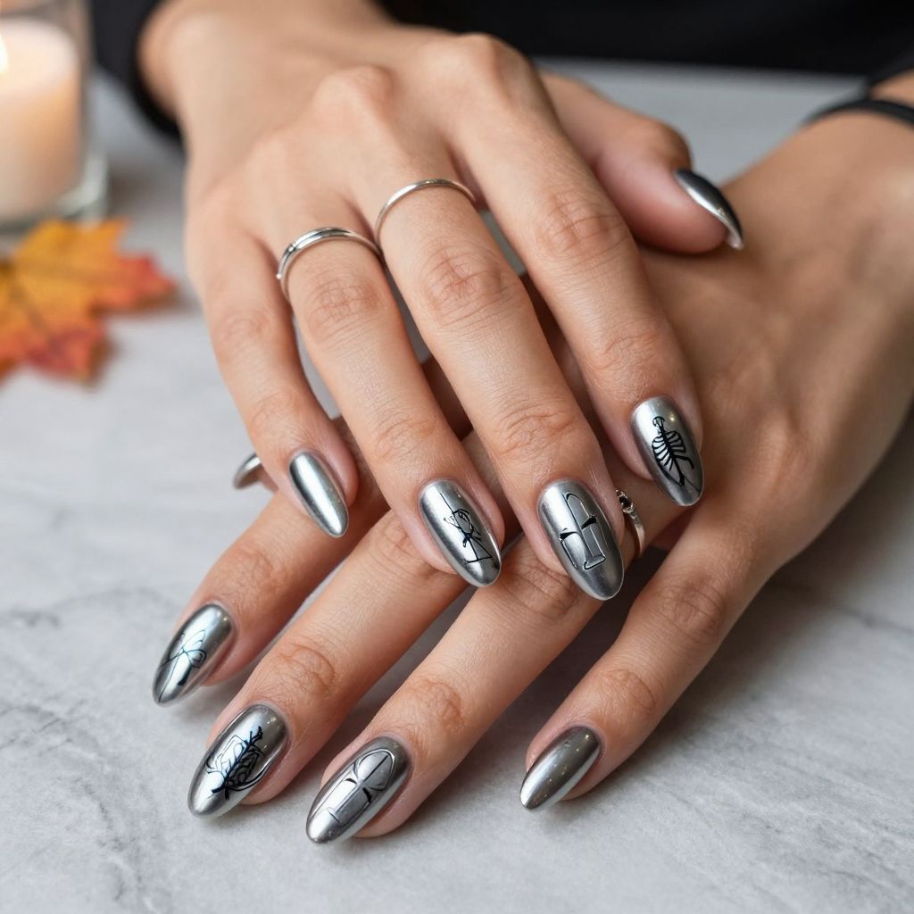 Metallic Graveyard Glam