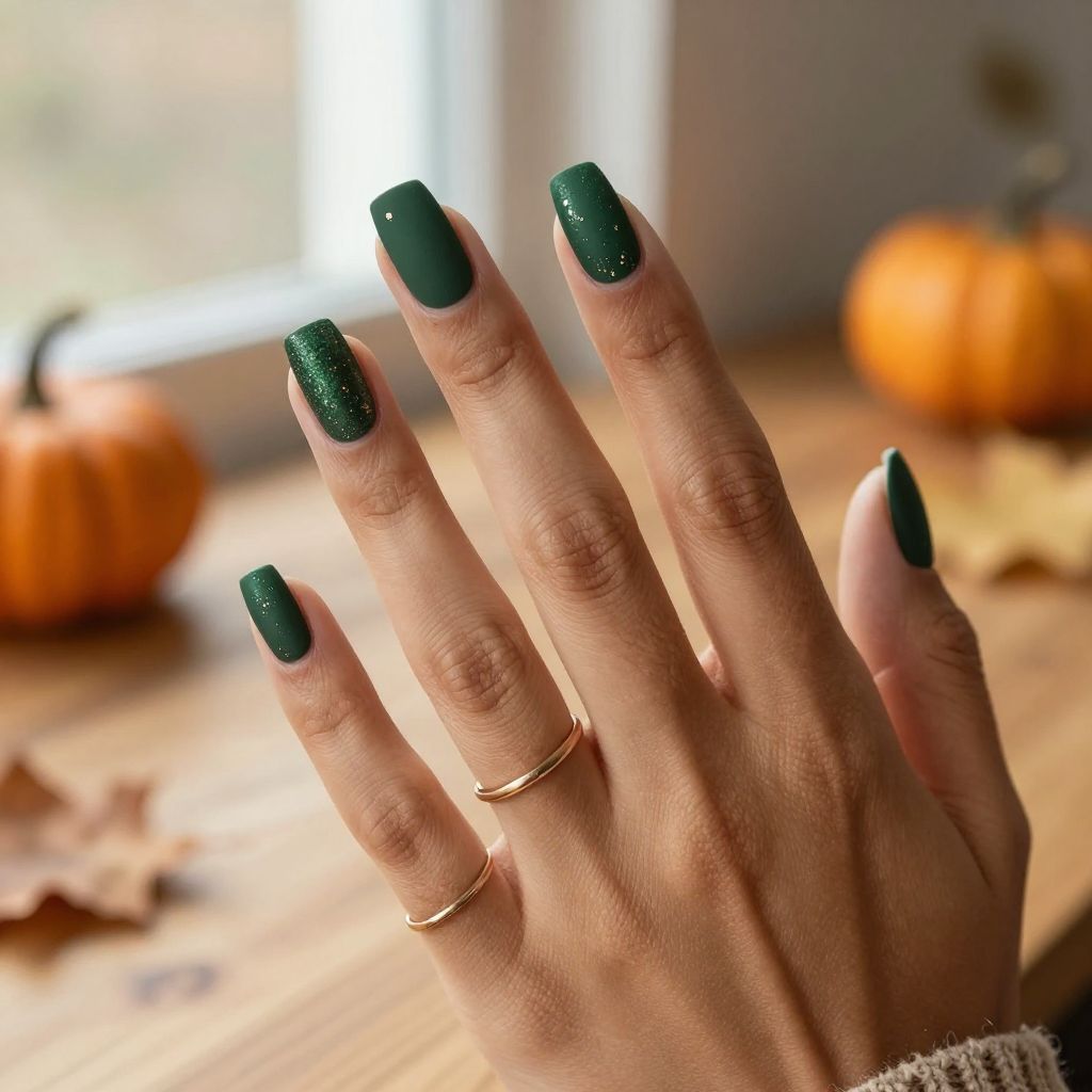 Witchy Vibes with Matte Forest Green