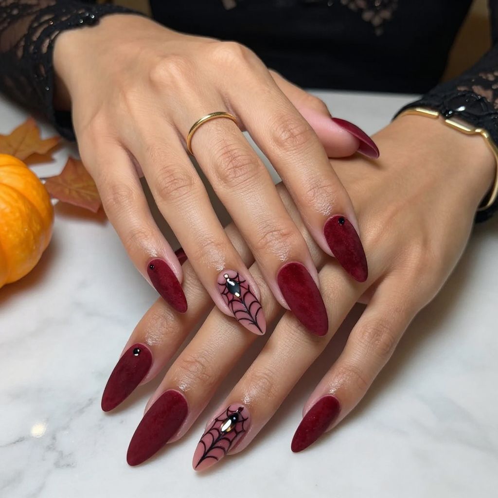 Blood Red Velvet Glam