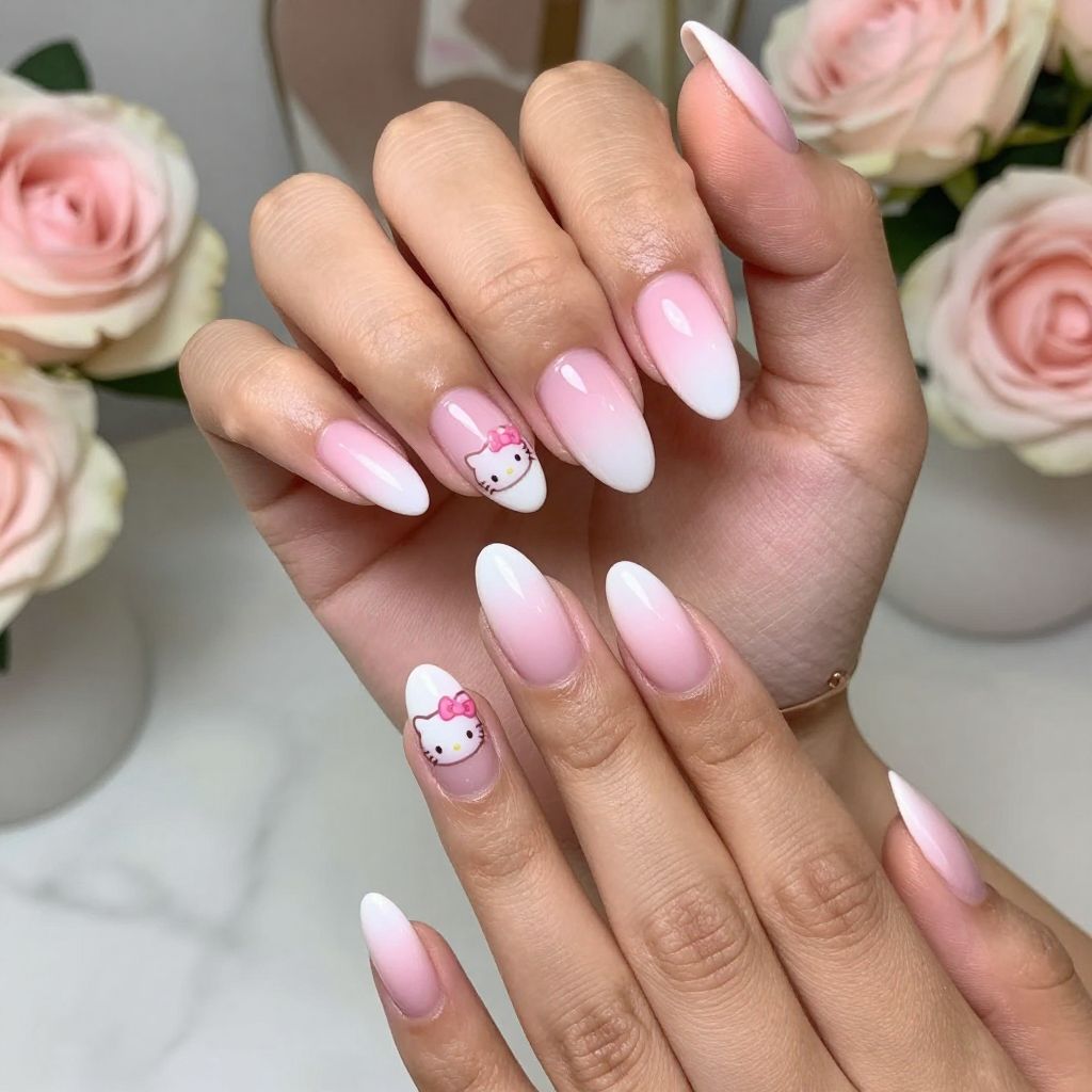 Soft Ombre Hello Kitty Glow