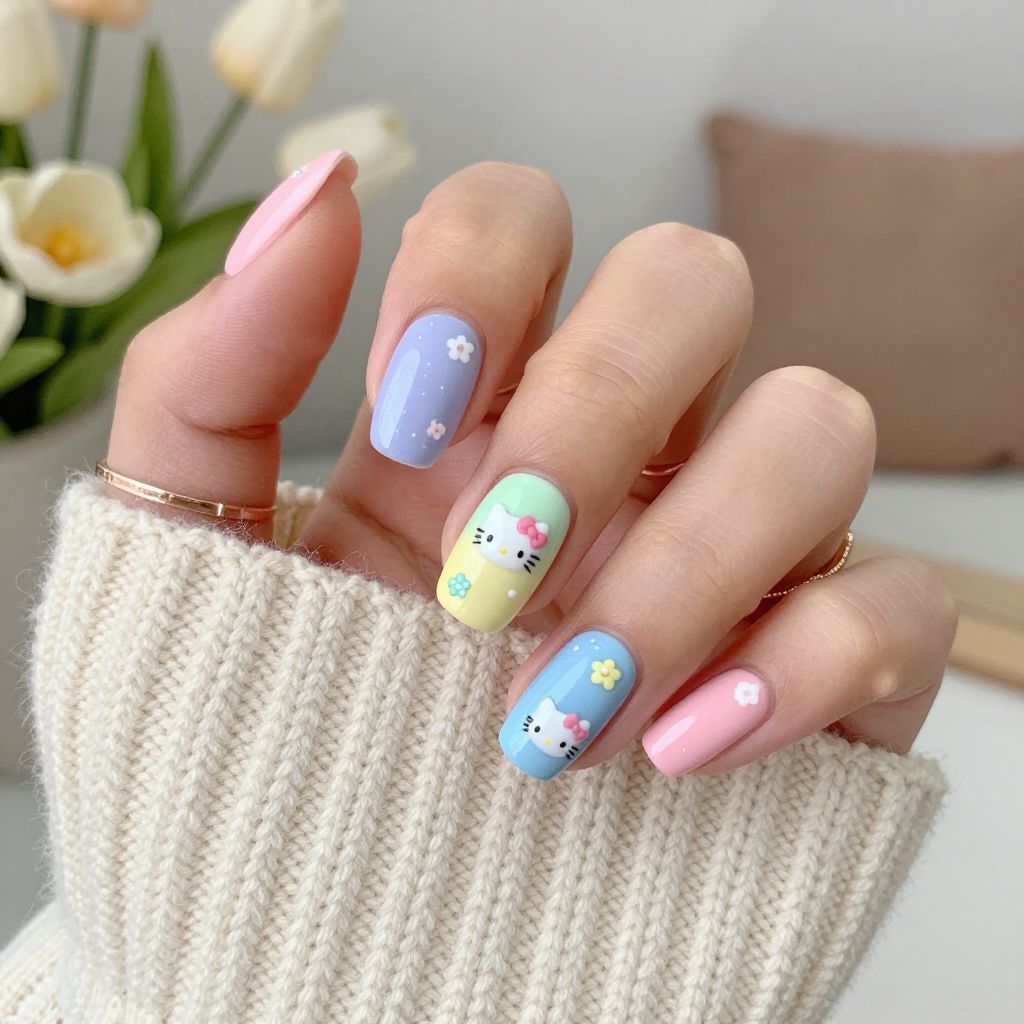 Pastel Party Hello Kitty