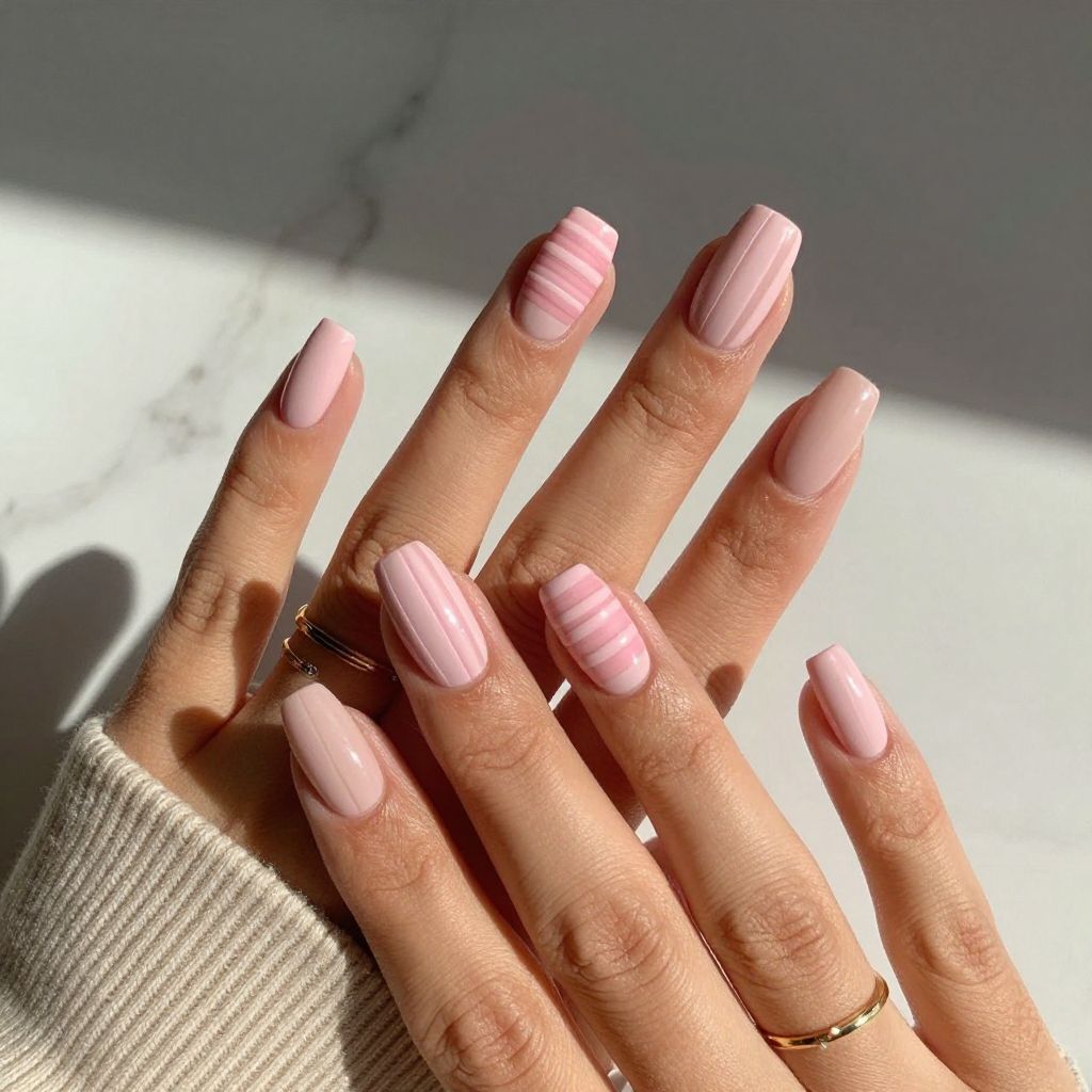 Light Pink Stripes Play