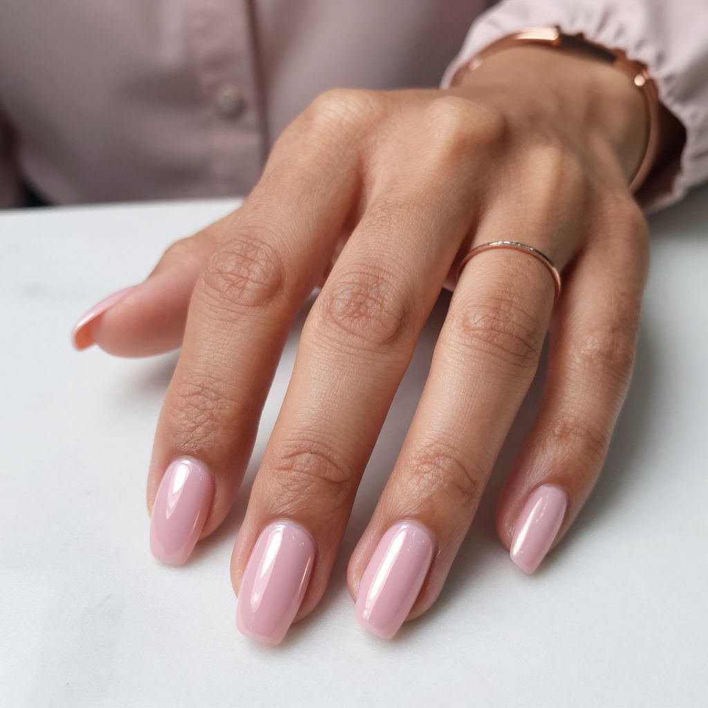 Light Pink Chrome Shine