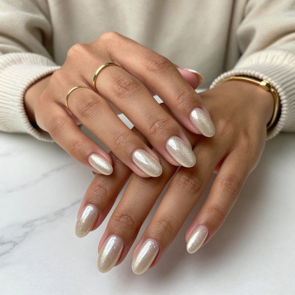 Pearl and Champagne Shine