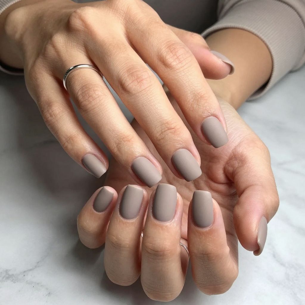 Matte Taupe Sophistication