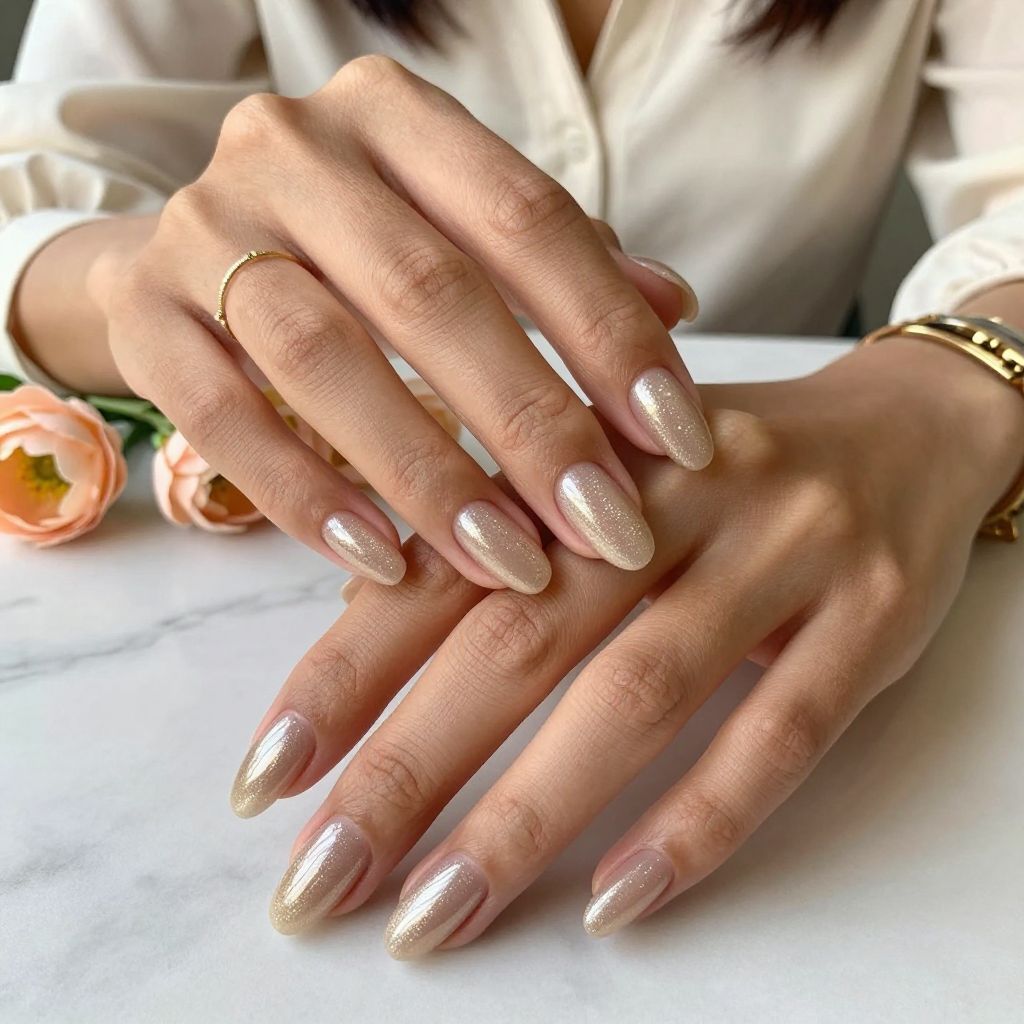 Sheer Champagne Shimmer