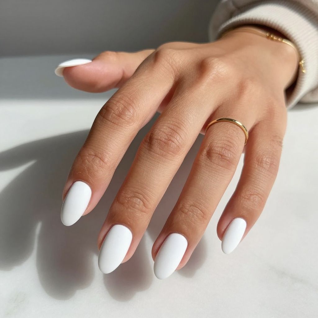 Clean White Matte Chic