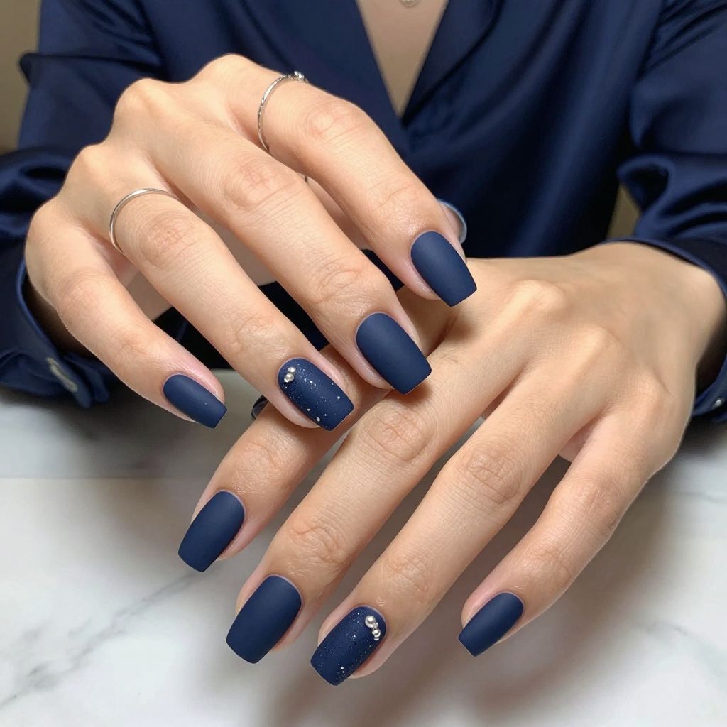 Midnight Blue Matte Mystery